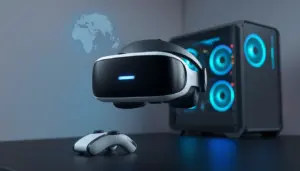 Valve Steam Frame standalone SteamOS VR headset with controllers