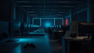 Empty game development studio after Xbox layoffs restructure 2026