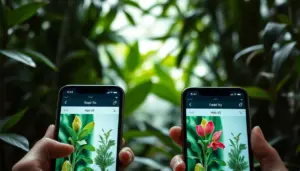 Botan vs PlantIn plant ID apps
