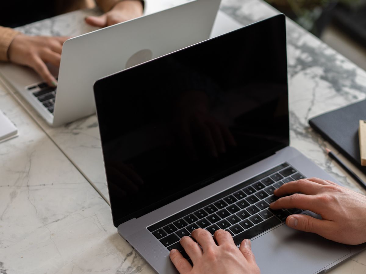 Small business owner reviewing finances