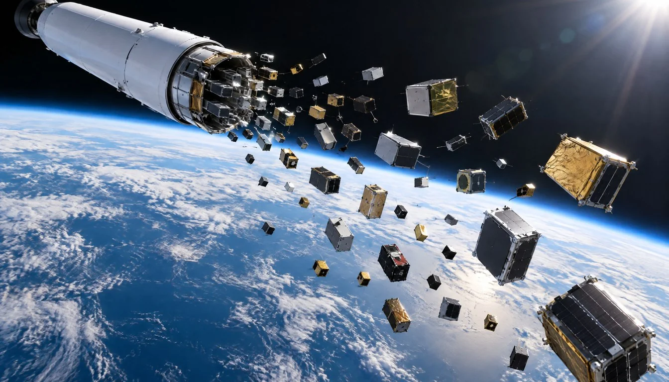 SpaceX Bandwagon-5 Payloads: 32 on 1 Rocket [2026]