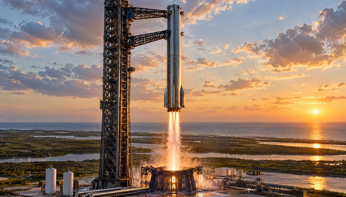 Starship Booster Catch in Florida: 480-Foot Tower [2026]