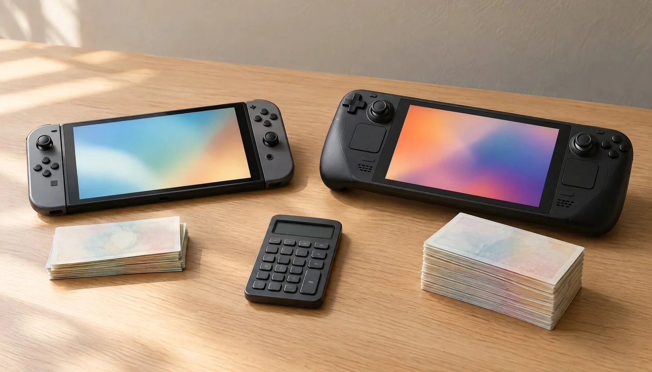 Switch 2 vs Steam Deck OLED: $289 Price Gap [2026]