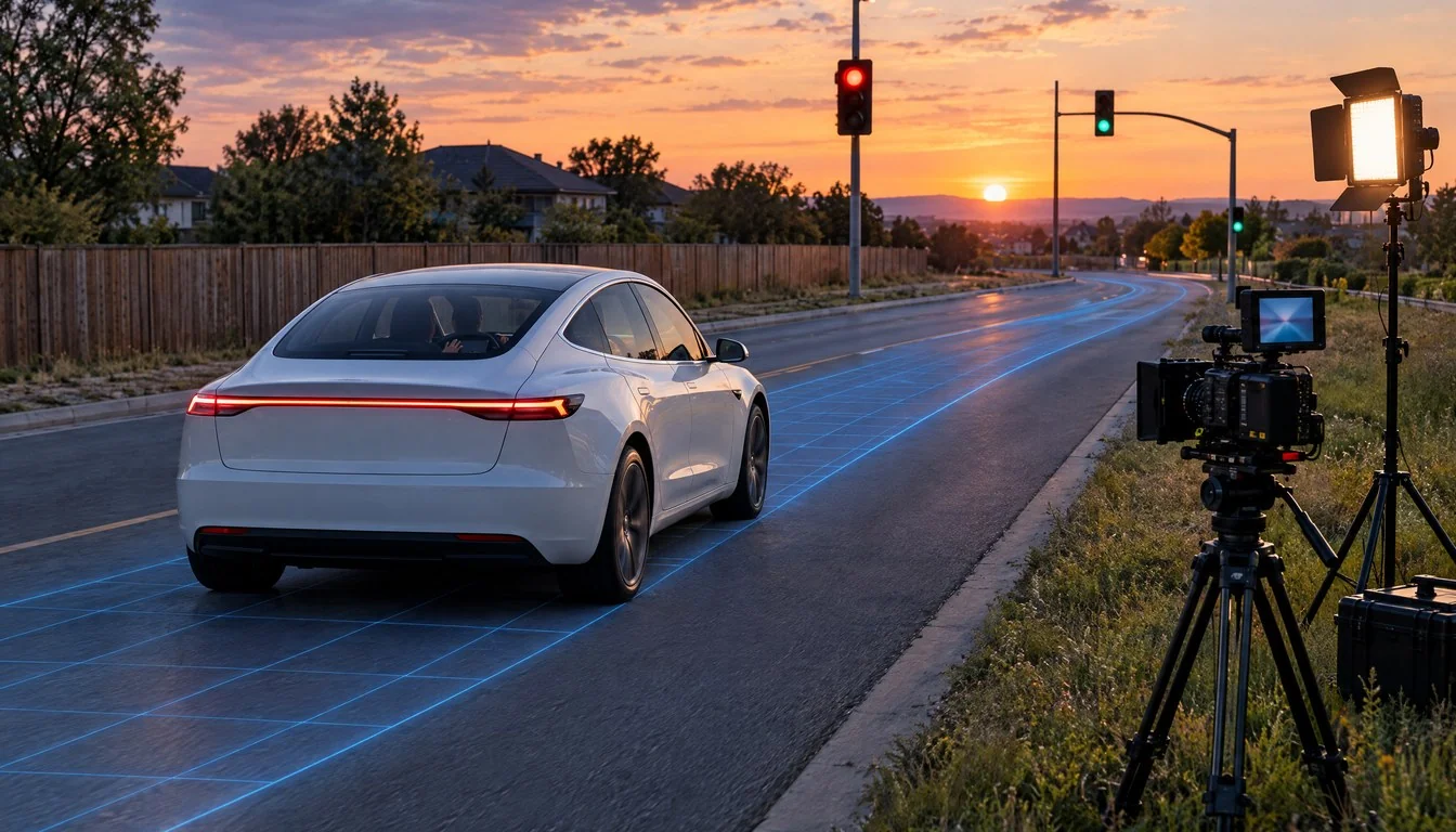 Tesla FSD Video Looks Staged: 3D Map, 1 Fence Crash [2026]