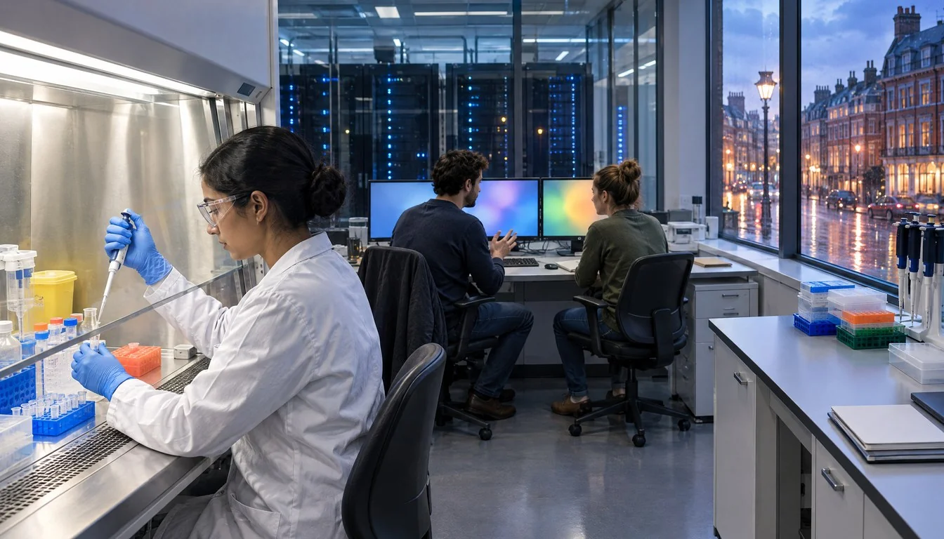 UK AI Biosecurity Lab: £100M + £200M Credits [2026]